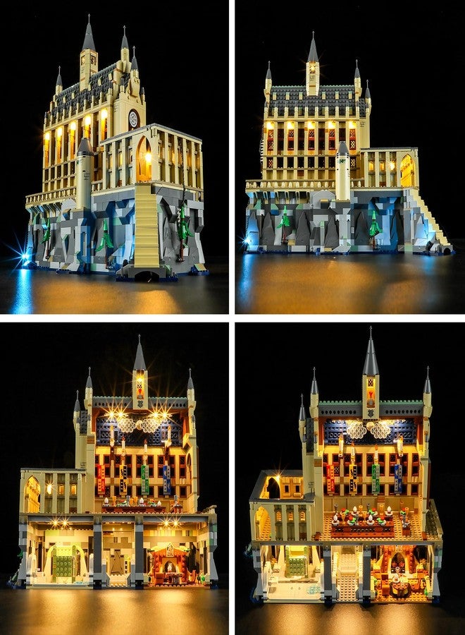 BRIKSMAX Led Light Kit for Lego-76435 Hogwarts Castle The Great Hall - Compatible with Lego Harry Potter Building Set- Not Include Lego Set - Image 4
